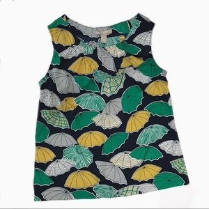 Banana republic shirt large with umbrellas